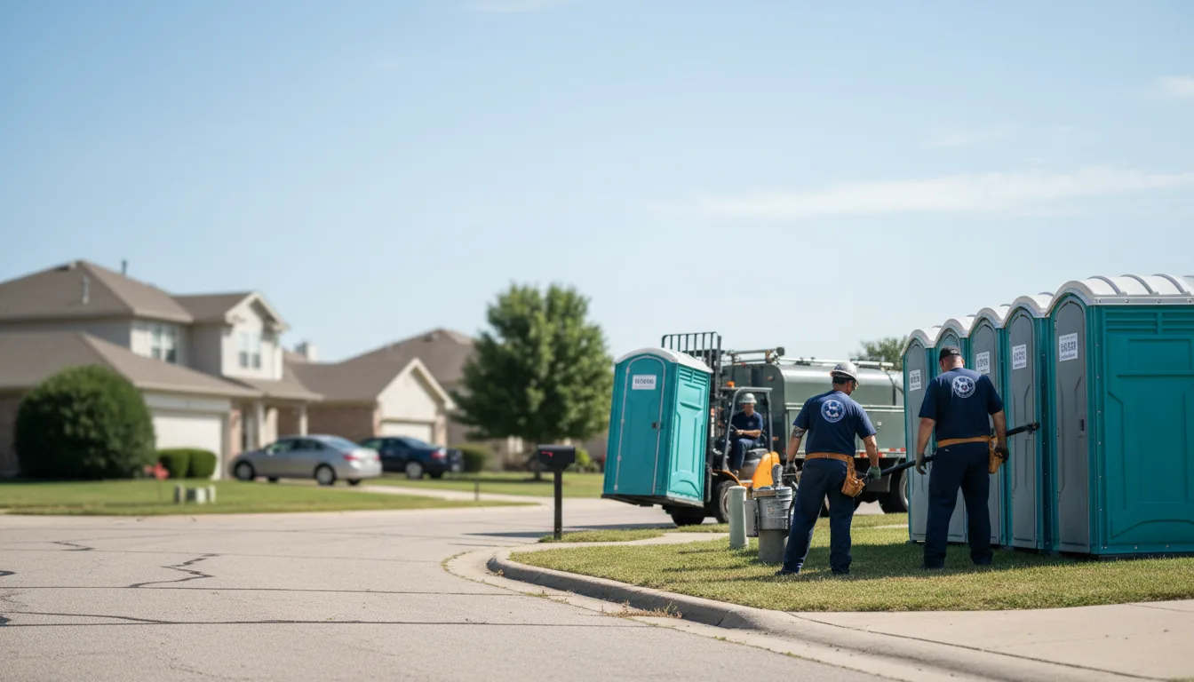 Porta Potty Rental in Douglass, TX near me